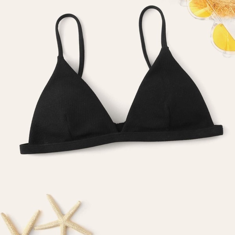 Triangle Knot Back Bikini Top